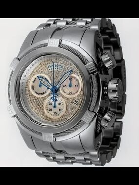Invicta Reserve BOLT Zeus Swiss Rhonda Z60 1.02 Carat Diamonds, #45917